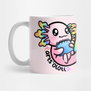 Arts O’Lotl | Axolotl Pun Mug